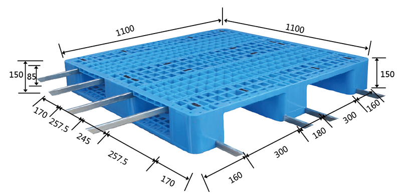 1111川字網格塑料托盤